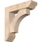 Ekena Millwork Westlake Slat Smooth Bracket w/ Offset Brace, Douglas Fir, 5 1/2"W x 20"D x 20"H BKT0604X20X20WTL06SDF - alternate 1